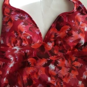 Catalina Women's Plus Size Halter Swimsuit 1X/16W